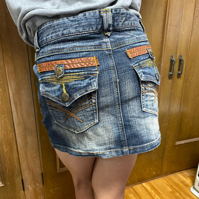 デニムミニスカート LOLITA系 レディースのスカート(ミニスカート)の商品写真