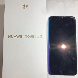 アンドロイド(ANDROID)のHUAWEI nova lite 3(スマートフォン本体)