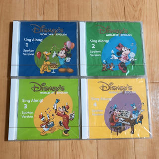ディズニー(Disney)の⚫︎新品未使用 Sing Along! Spoken Version CD(知育玩具)