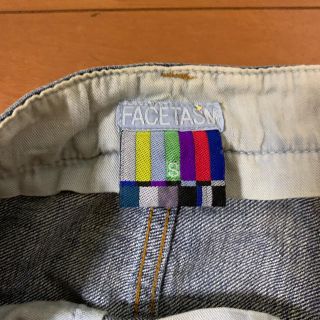 ファセッタズム FACETASM ノースリーブ デニム 変形デザイン アシメ