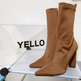 イエロー(yellaw)の箱無し　イエローショートブーツ  BROWN SUGER SHORT(ブーツ)