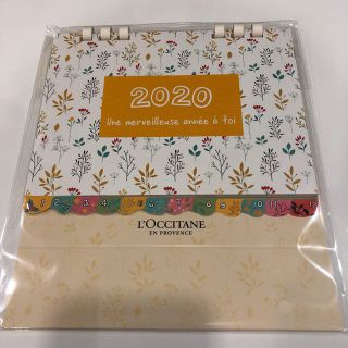 ロクシタン(L'OCCITANE)のロクシタン　卓上カレンダー(カレンダー/スケジュール)