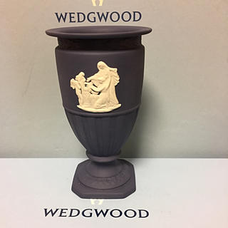 ウェッジウッド(WEDGWOOD)の新品 未使用 ウェッジウッド ジャスパー  花瓶  フラワーベース ポートランド(花瓶)