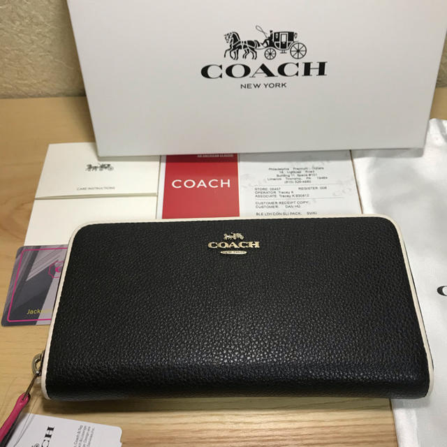 COACH    コーチ　長財布　新品