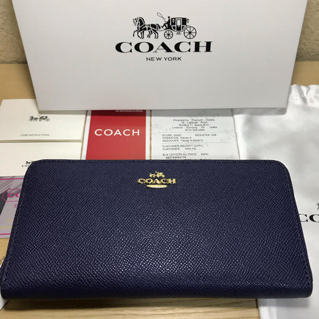 COACH    コーチ　長財布　新品