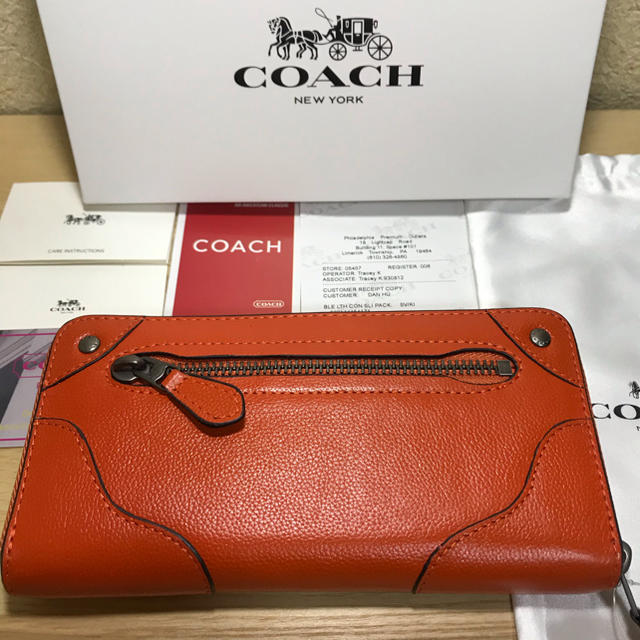 COACH    コーチ　長財布　新品