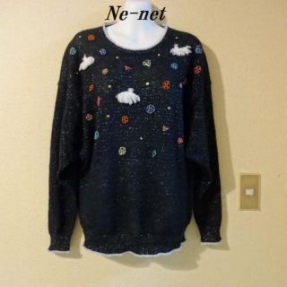 ネネット(Ne-net)のNe-netネネット♡ラメお洒落刺繍飾りニット(ニット/セーター)