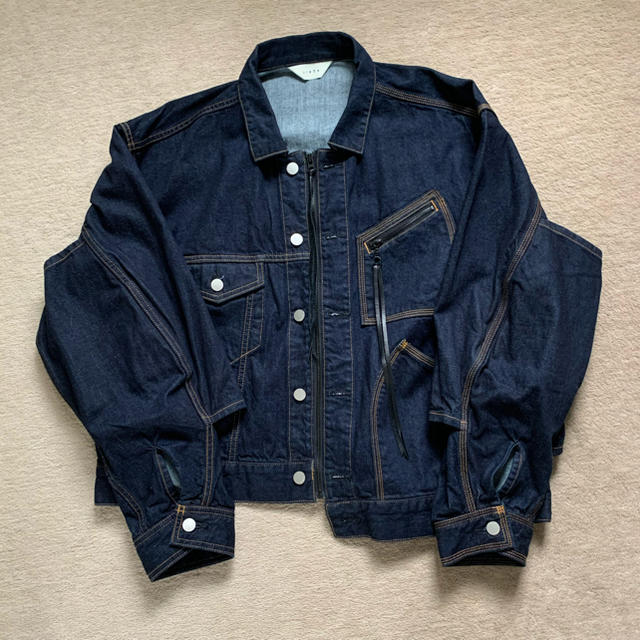 Jieda(ジエダ)のJIEDA SWITCHING JEAN JACKET メンズのジャケット/アウター(Gジャン/デニムジャケット)の商品写真