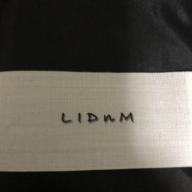 LIDnM リドム　ライダースジャケット　M メンズのジャケット/アウター(ライダースジャケット)の商品写真