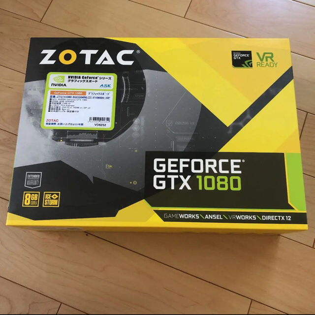 【美品 】ZOTAC GeForce GTX 1080 mini