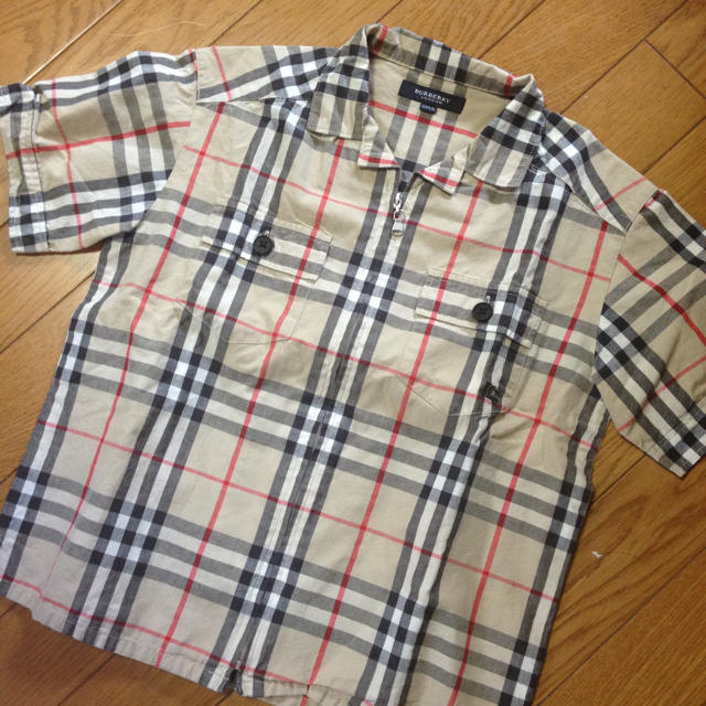 BURBERRY(バーバリー)の小児用 バーバリーシャツ☆ キッズ/ベビー/マタニティのキッズ服男の子用(90cm~)(その他)の商品写真