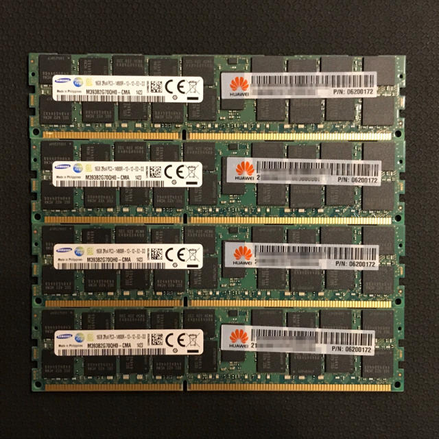 サムスン メモリ 64GB PC3-14900R 1866MHZ ECC