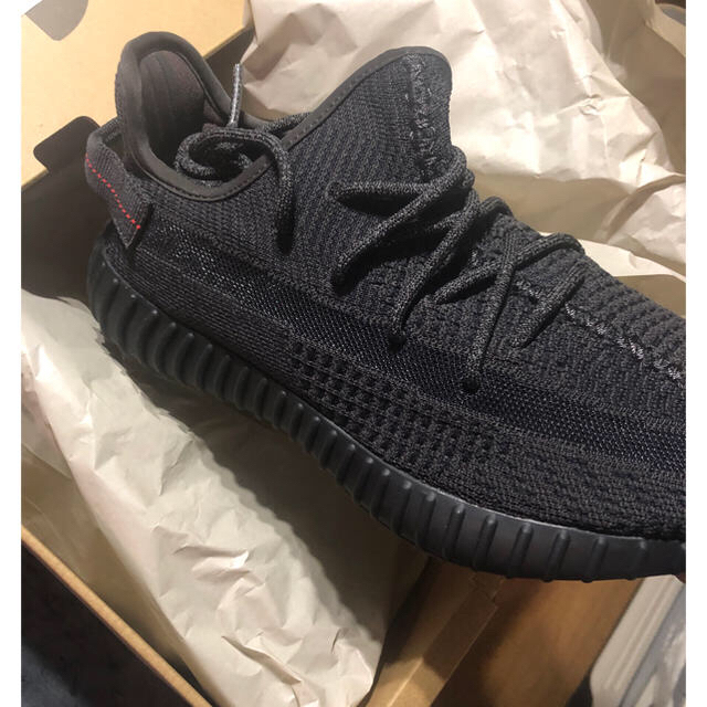 即納27cm YEEZY BOOST 350 V2 BLACK 納品書原本