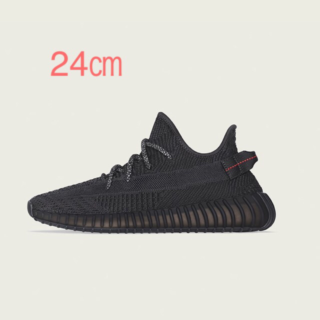 adidas(アディダス)のYEEZY BOOST 350 V2 BLACK レディースの靴/シューズ(スニーカー)の商品写真