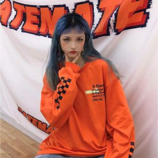 袖ロゴ☆ロンT☆長袖☆ロングスリーブ☆ユニセックス☆3カラー☆トップス ☆(Tシャツ(長袖/七分))