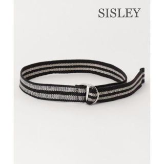 シスレー(Sisley)のSISLEY ラメボーダー柄テープベルト(ベルト)