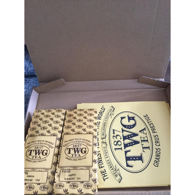 TWG Happy birthday tea 2袋 食品/飲料/酒の飲料(茶)の商品写真