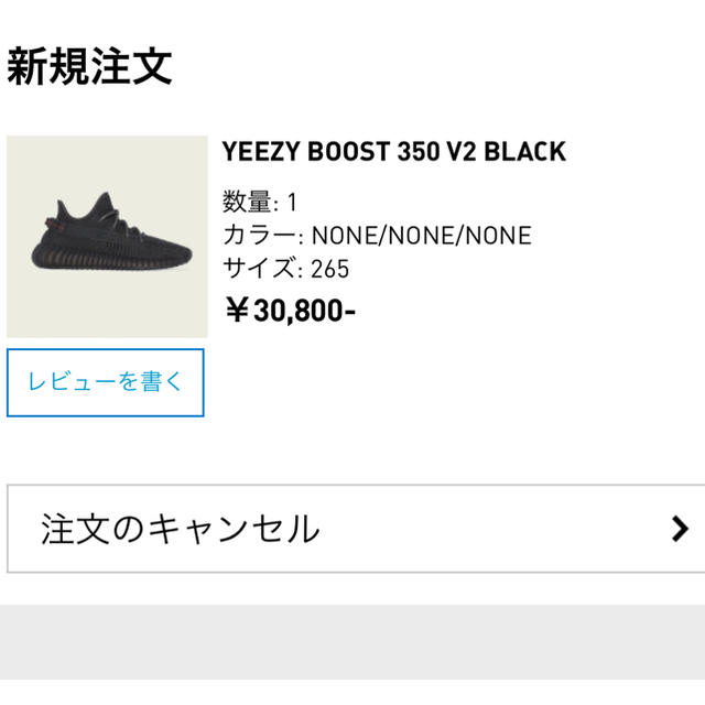 adidas yeezy boost black イージー　ブラック