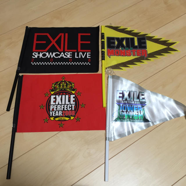 EXILE 歴代 LIVEフラッグの通販 by kiki｜ラクマ