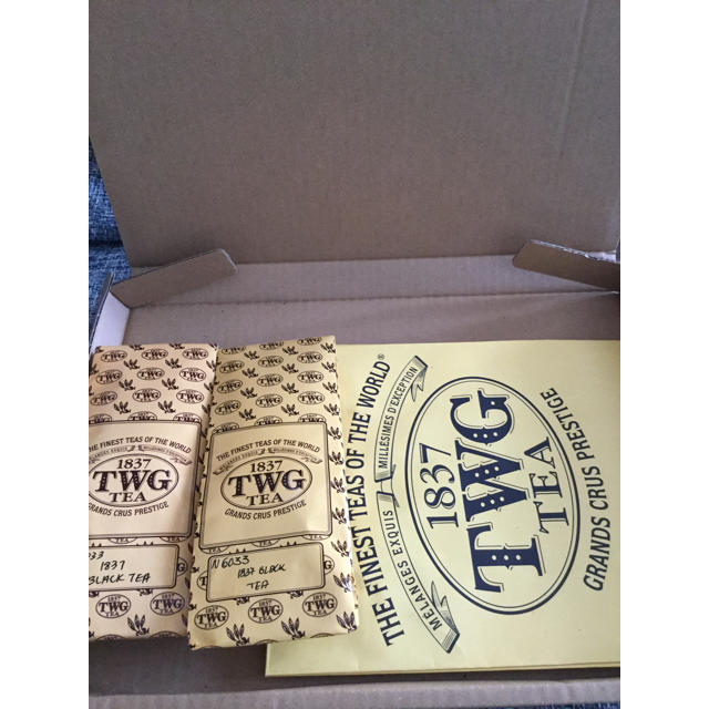 TWG 1837 black tea 食品/飲料/酒の飲料(茶)の商品写真