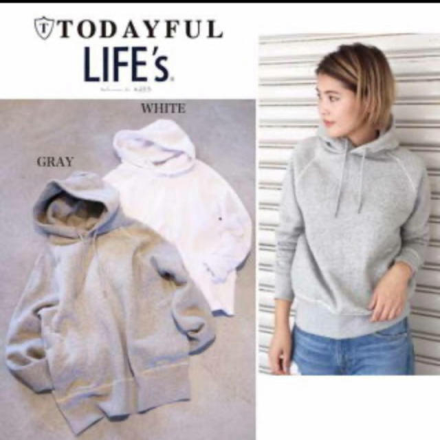 TODAYFUL(トゥデイフル)のRaglan Sweat Parka レディースのトップス(パーカー)の商品写真