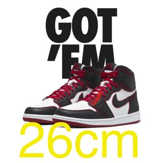 ナイキ(NIKE)のaj1(スニーカー)