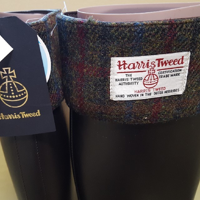 Harris Tweed(ハリスツイード)のしまむら×ハリスツイード長靴レインブーツ レディースの靴/シューズ(レインブーツ/長靴)の商品写真