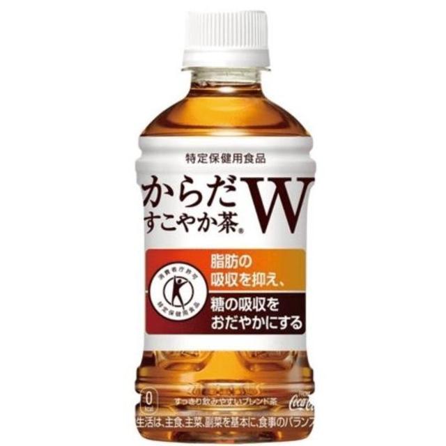 コカ・コーラ(コカコーラ)の送料込 からだすこやか茶w 2ケースセット（48本）特定保健用食品 食品/飲料/酒の飲料(茶)の商品写真