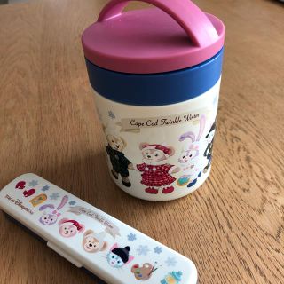 ダッフィー(ダッフィー)のTDR ダッフィー   デリカポット　美品♪(弁当用品)