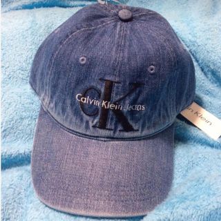 カルバンクライン(Calvin Klein)のアメリカ購入 CK カルバンクライン デニムキャップ スナップバック  (キャップ)