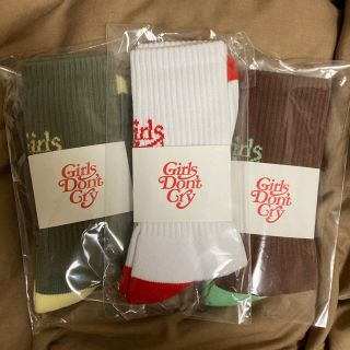 ジーディーシー(GDC)のGirls don't cry socks(ソックス)