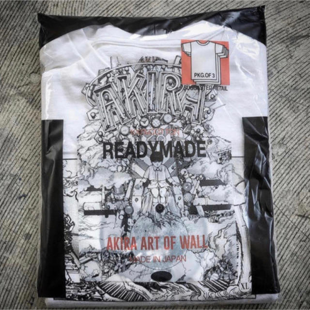 READYMADE × AKIRA 3 PACK T