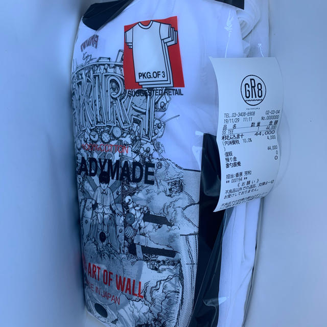 READYMADE × AKIRA 3 PACK T