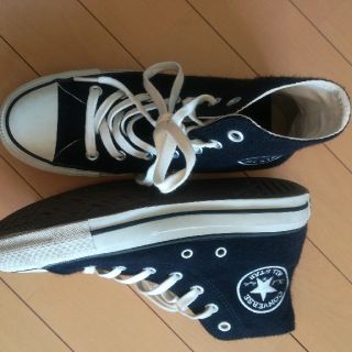 コンバース(CONVERSE)の美品　コンバース　ハイカット　23.5(スニーカー)