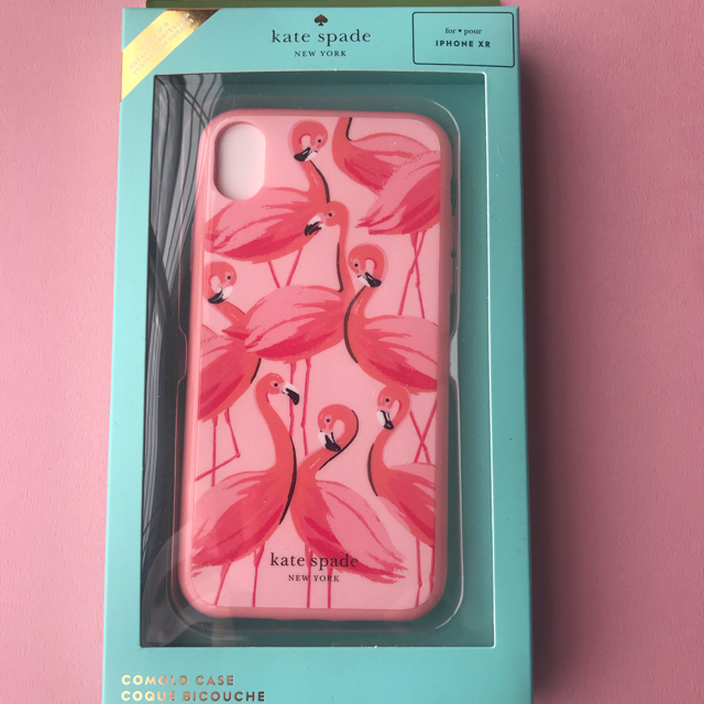 kate spade new york(ケイトスペードニューヨーク)の新品 未使用 Kate spade ケイトスペード iPhone ケース ピンク スマホ/家電/カメラのスマホアクセサリー(iPhoneケース)の商品写真