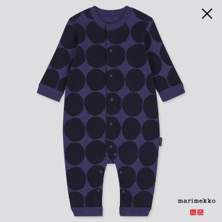 ユニクロ(UNIQLO)のユニクロ×マリメッコ コラボ ベビー80cm(ロンパース)