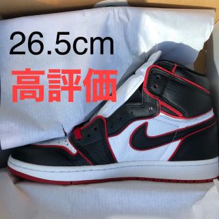 ナイキ(NIKE)のNIKE AIR JORDAN1 RETRO HIGH OG BLOODLINE(スニーカー)