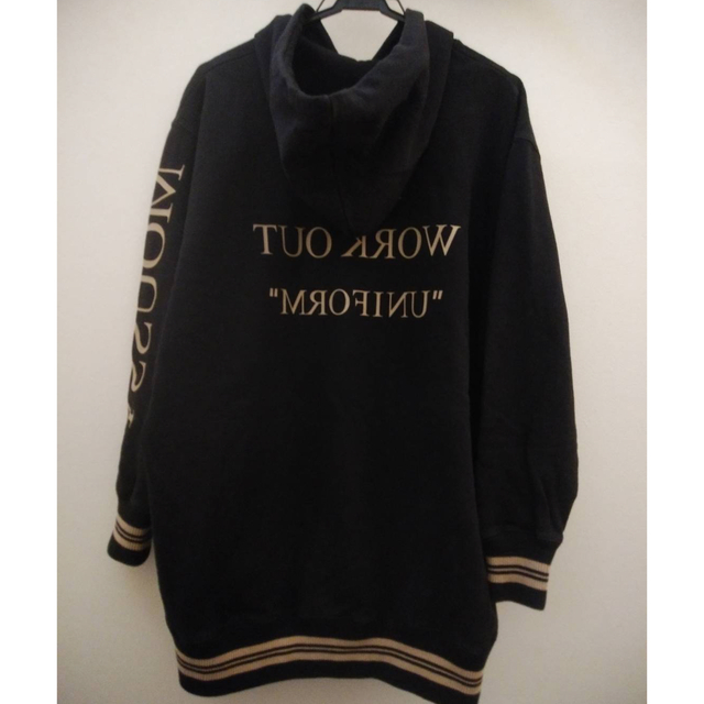 moussy(マウジー)のmoussy SW UNIFORM SWEAT HOODIE レディースのトップス(パーカー)の商品写真