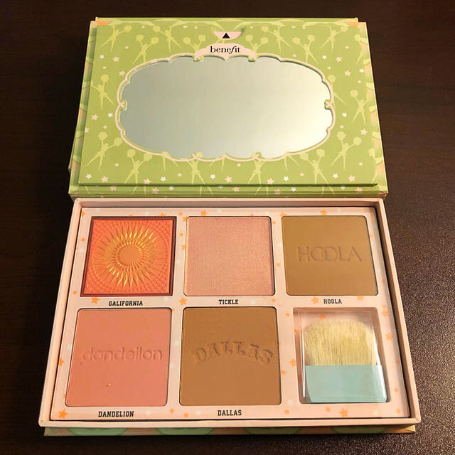 benefit チークリダース パレット