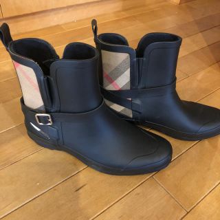 バーバリー(BURBERRY)のバーバリー　レインブーツ　23.5〜24センチ(レインブーツ/長靴)