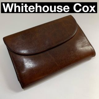 ホワイトハウスコックス(WHITEHOUSE COX)のWhitehouse Cox 財布　ダークブラウン(折り財布)