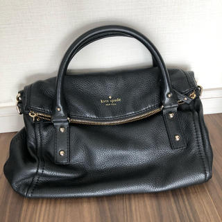 ケイトスペードニューヨーク(kate spade new york)のケイトスペード  2wayショルダー  ハンドバッグ　黒(ショルダーバッグ)