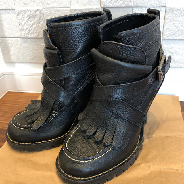Tory Burch - トリーバーチ レザーショートブーツの通販 by Y's Tory Burch - トリーバーチ レザーショートブーツの通販 by Y's