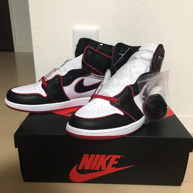 NIKE(ナイキ)のAIR JORDAN1 HIGH OG Black/Red us11 メンズの靴/シューズ(スニーカー)の商品写真