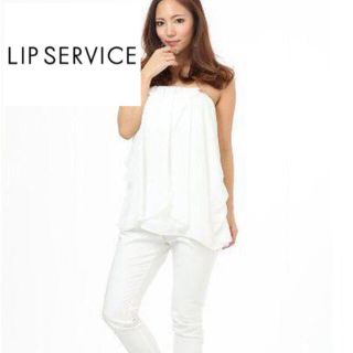 リップサービス(LIP SERVICE)のリップサービス♡シフォンチュニック1300円(チュニック)