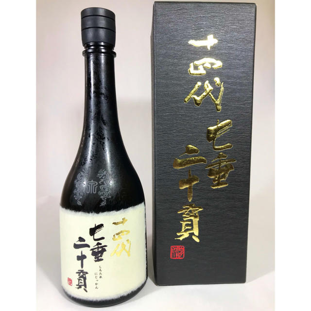 大人気の銘酒★十四代『七垂二十貫』純米大吟醸  720㎖ 【新品&未開栓】