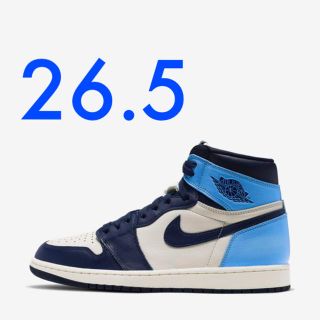 ナイキ(NIKE)のNIKE AIR JORDAN 1 オブシディアン(スニーカー)