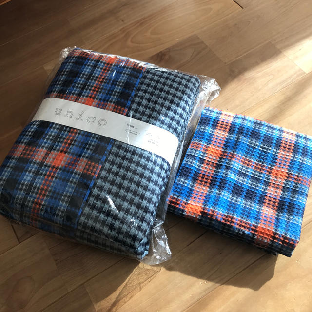 unico - unico 掛け布団カバー ダブルの通販 by りもね's shop unico - unico 掛け布団カバー ダブルの通販 by りもね's shop