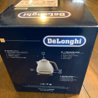 デロンギ(DeLonghi)のデロンギ　アイコナ・ヴィンテージ　電気ケトル（ベージュ）(電気ケトル)