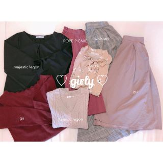 マジェスティックレゴン(MAJESTIC LEGON)の♡girly秋冬服セット♡(セット/コーデ)